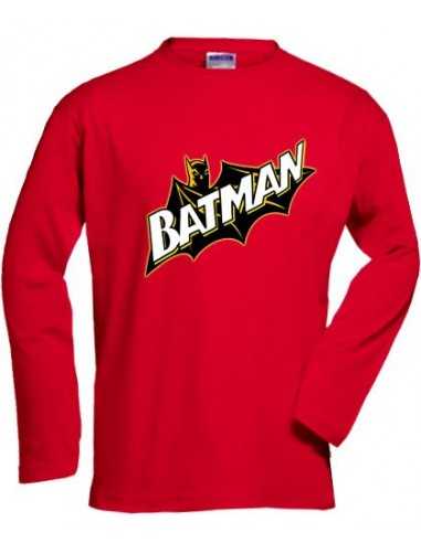 Camiseta manga larga Batman retro -Cape custom-