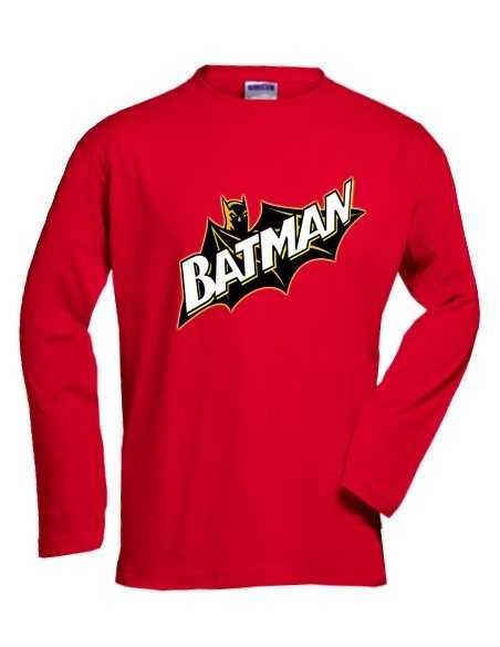 Camiseta manga larga Batman retro -Cape custom-