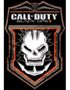 Camiseta manga larga de chica Call Of Duty Black Ops 2 Skull 2