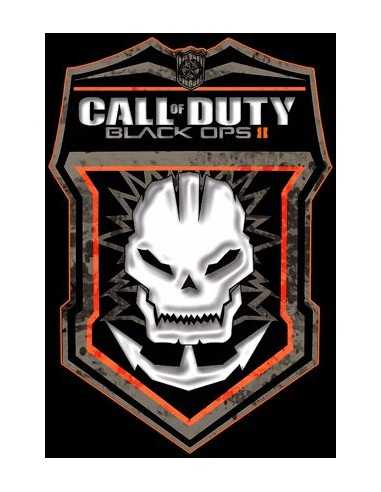 Camiseta manga larga de chica Call Of Duty Black Ops 2 Skull