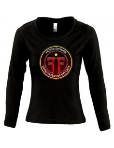 Camiseta Fringe -Division- manga larga chica