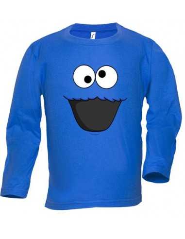 Camiseta Monstruo de las galletas manga larga