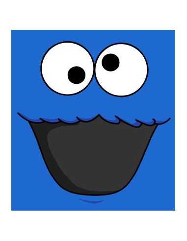 Camiseta Monstruo de las galletas manga larga