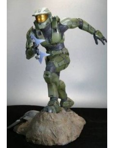 Figura Halo 3 Jefe Maestro Steel Spartan de 30 CMS