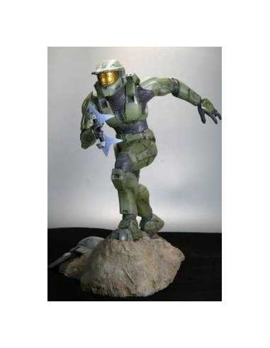 Figura Halo 3 Jefe Maestro Steel Spartan de 30 CMS
