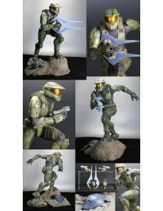 Figura Halo 3 Jefe Maestro Steel Spartan de 30 CMS 2