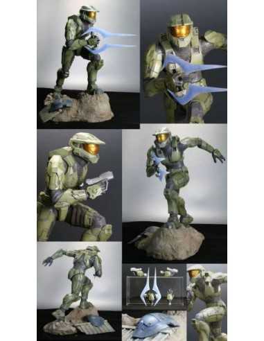 Figura Halo 3 Jefe Maestro Steel Spartan de 30 CMS