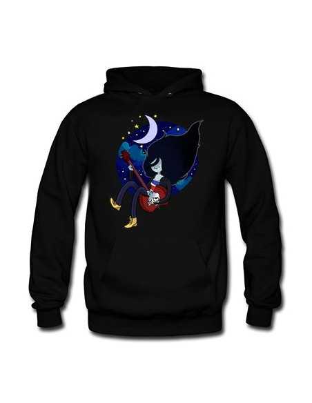 Sudadera Hora de Aventuras Marceline tocando el bajo