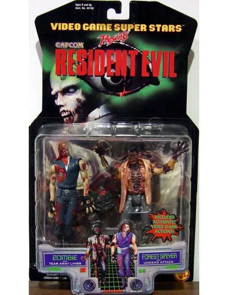 Figuras Resident evil Zombie vs Forest Speyer -1998-