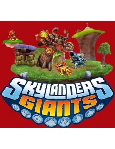 Camiseta Skylanders Giants -Isla- manga larga roja 2