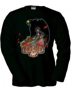 Camiseta Bioshock infintite Elizabeth-Songbird manga larga de chico