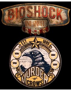 Sudadera Bioshock Infinite Crows-medal 2