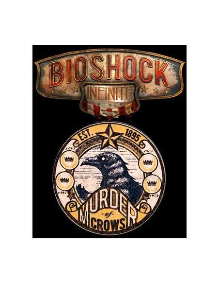 Sudadera Bioshock Infinite Crows-medal