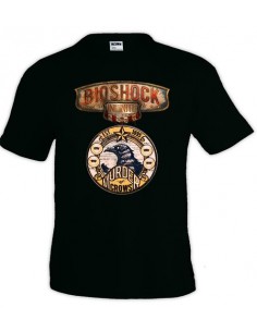 Camiseta Bioshock infinite diseño "Crows-medal"
