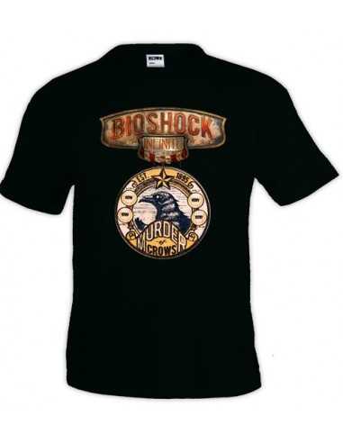 Camiseta Bioshock infinite diseño "Crows-medal"