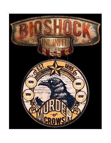 Camiseta Bioshock infinite diseño "Crows-medal"