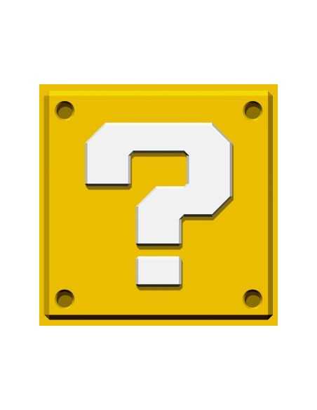 Camiseta Super Mario Bros -Bloque interrogante- manga corta