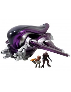 Halo 4 Vehículo Covenant Banshee 18cm con 2 figuras
