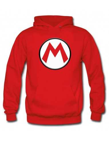 Sudadera Super Mario Bros logo "M" Sudadera Super Mario Bros logo "M"