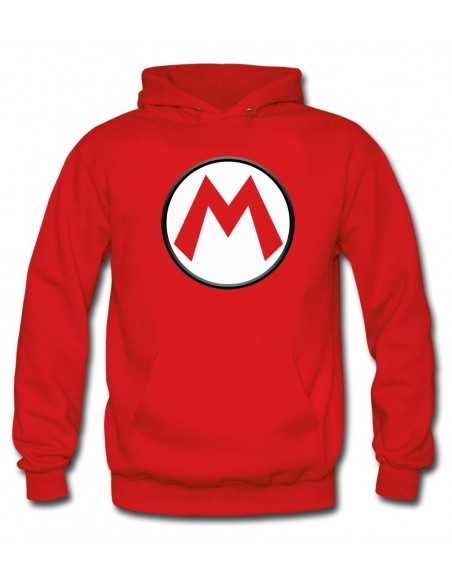 Sudadera Super Mario Bros logo "M" Sudadera Super Mario Bros logo "M"