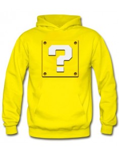 Sudadera Super Mario Bros ,Bloque interrogante-
