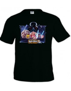Camiseta Angry birds Star Wars manga corta
