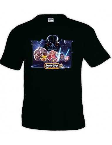 Camiseta Angry birds Star Wars manga corta Camiseta Angry birds Star Wars manga corta