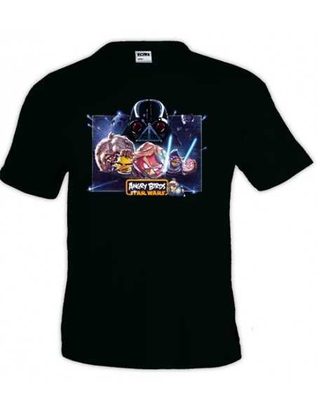 Camiseta Angry birds Star Wars manga corta Camiseta Angry birds Star Wars manga corta