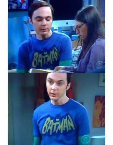 Camiseta Sheldon Bantman logo-clasic-custom