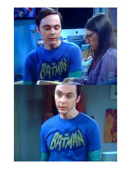 Camiseta Sheldon Bantman logo-clasic-custom