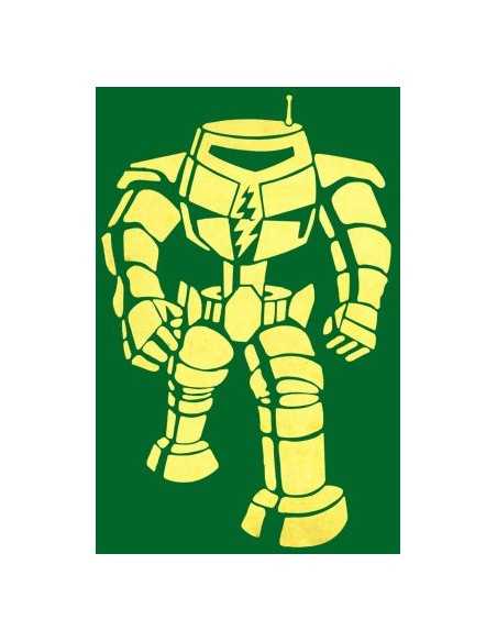 Camiseta Sheldon Manbot -Big Bang Theory- verde