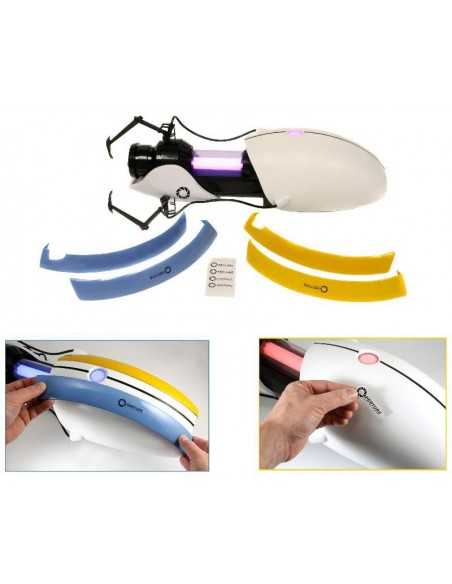 Réplica pistola Portal y Portal 2 tamaño real con luz y sonidos