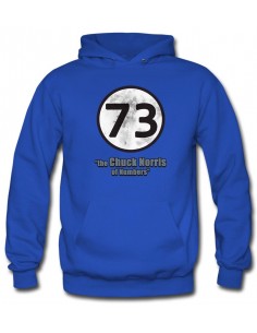 Sudadera Big Bang Theory 73 “the Chuck Norris of Numbers”