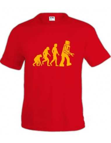 Camiseta del Dr. Sheldon Cooper -Robot Evolution-