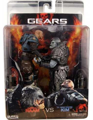 Pack de 2 figuras gears of war Raam vs Kim neca