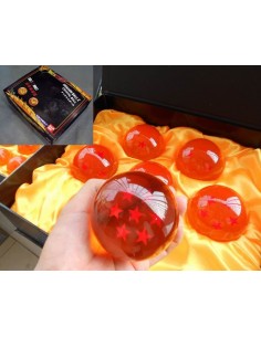 Dragon Ball 7 bolas gran tamaño de metrakilato efecto cristal