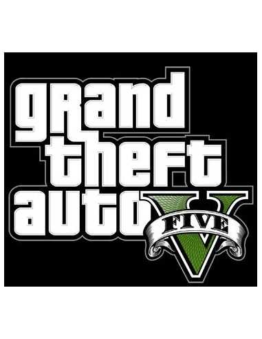 Camiseta Grand Theft Auto 5 - logo gta - manga corta Camiseta Grand Theft Auto 5 - logo gta - manga corta