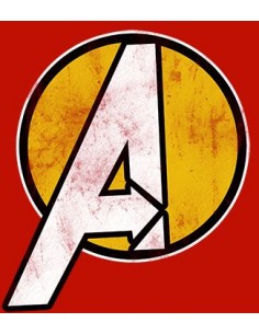 Camseta Avengers - Simbolo amarillo 2