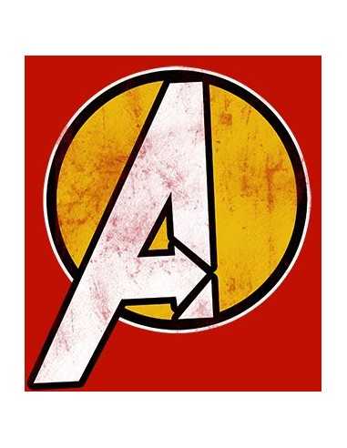 Camseta Avengers - Simbolo amarillo