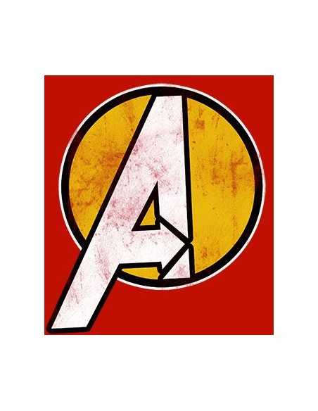 Camseta Avengers - Simbolo amarillo