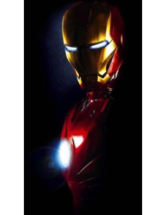 Camiseta Ironman negra (medio torso) 2