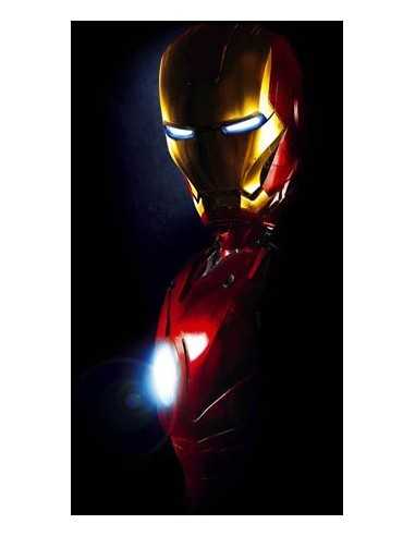 Camiseta Ironman negra (medio torso)