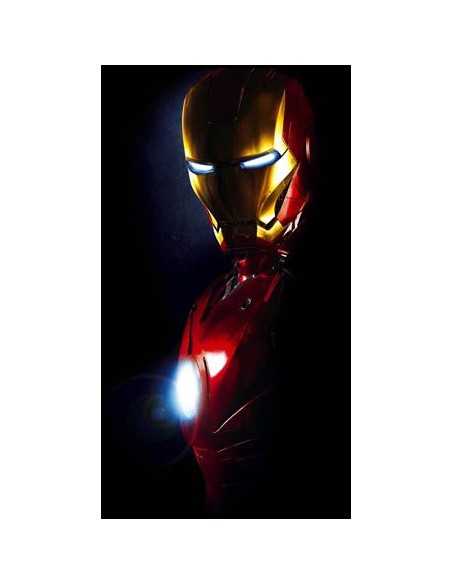 Camiseta Ironman negra (medio torso)