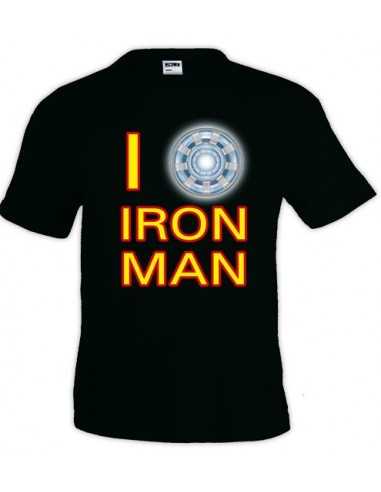 Camiseta Ironman - I Love