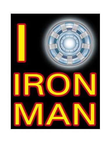 Camiseta Ironman - I Love