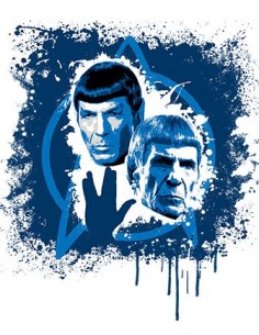 Camiseta Star Trek - el incombustible Spok 2