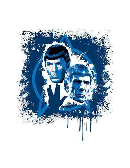Camiseta Star Trek - el incombustible Spok