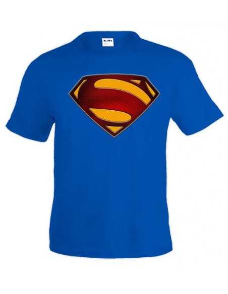Camiseta Superman logo 2013 custom-1 de hombre