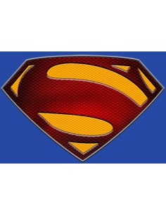 Camiseta Superman logo 2013 custom-1 de hombre 2