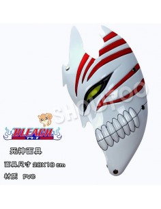 Mascara Ichigo Hollow -Bleach- blanca